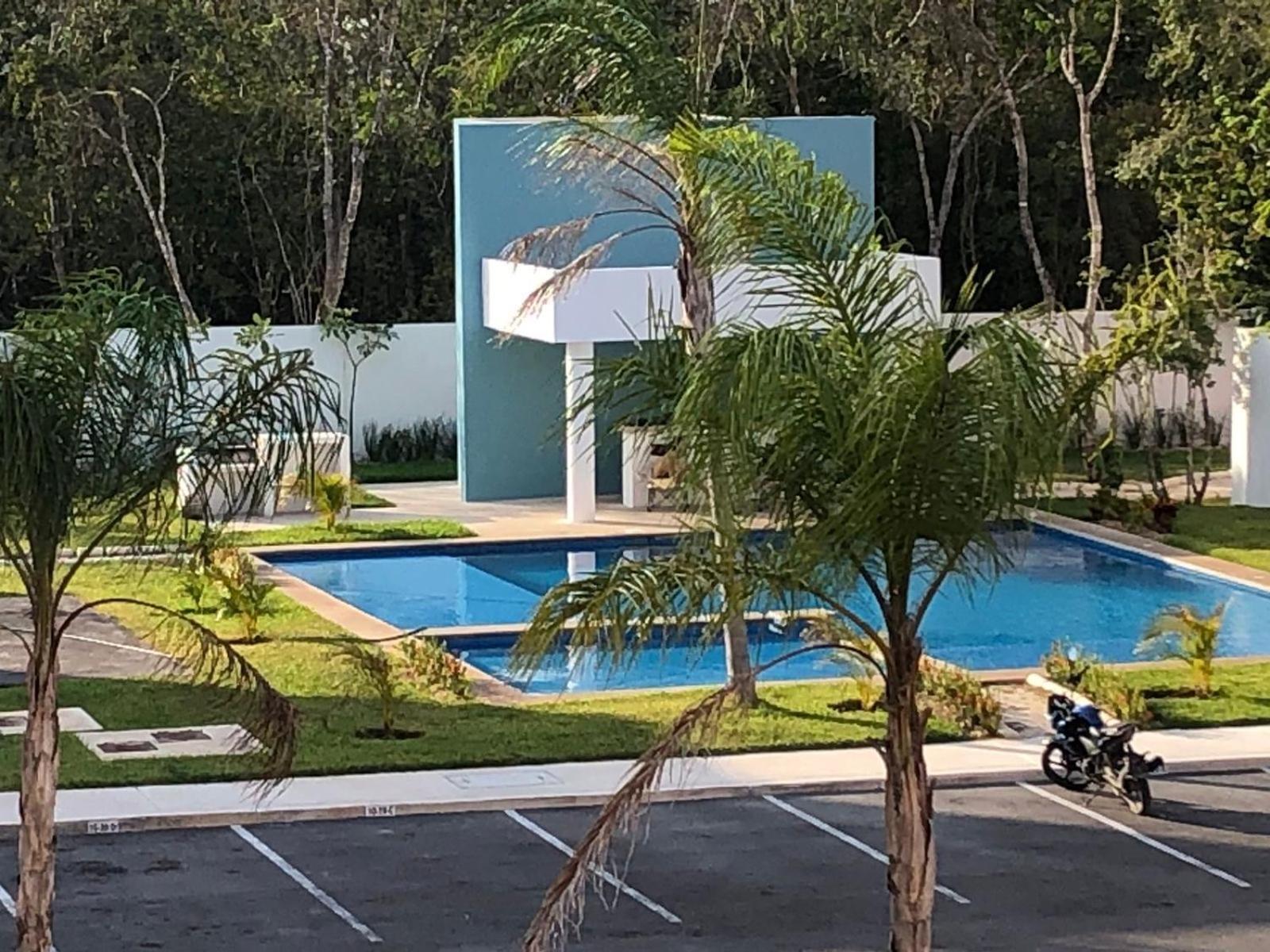 Apartamento Familiar Con Alberca En Playa Del Carmen Luaran gambar